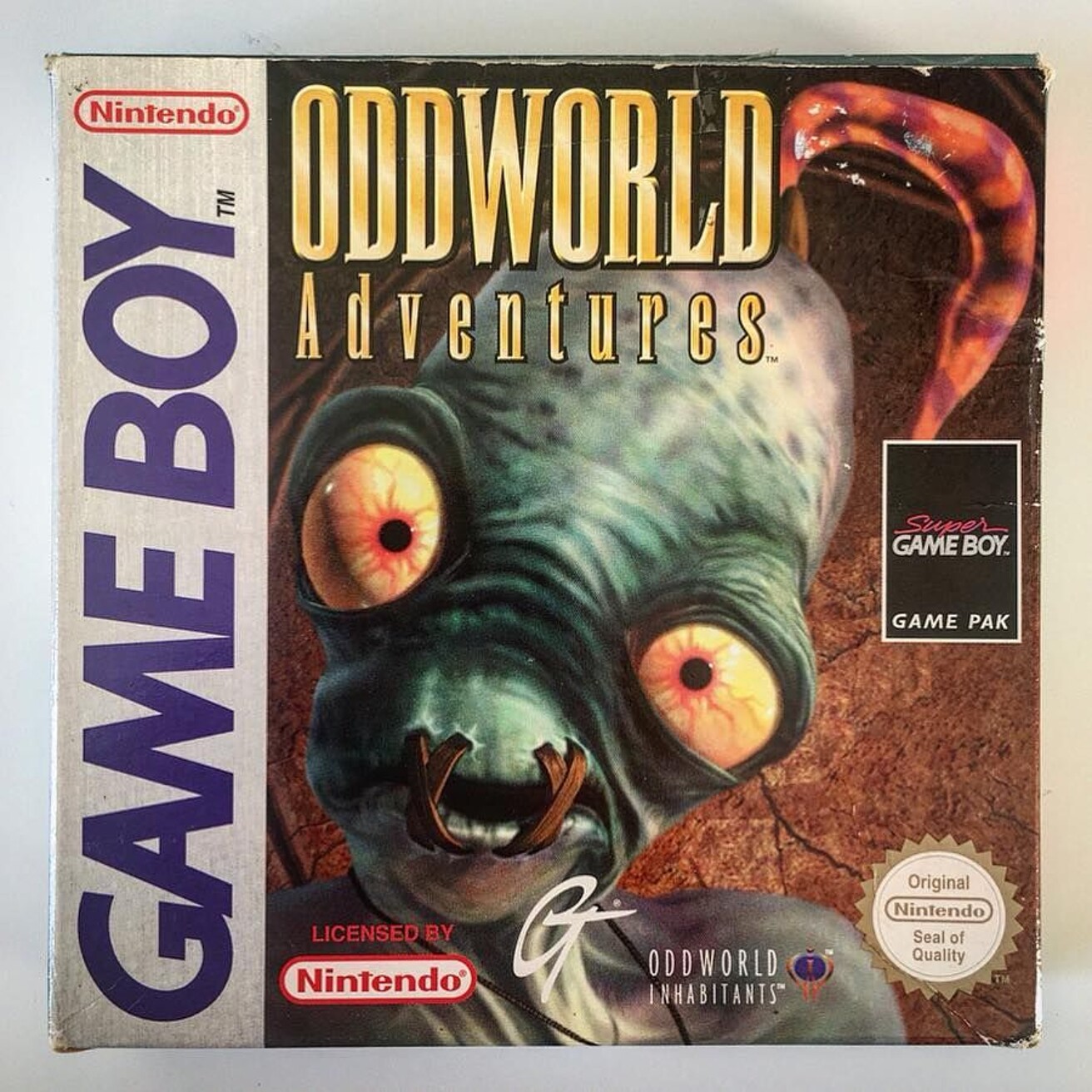 Oddworld Adventures Game Boy Saffire 1998 Eur Item Golisto